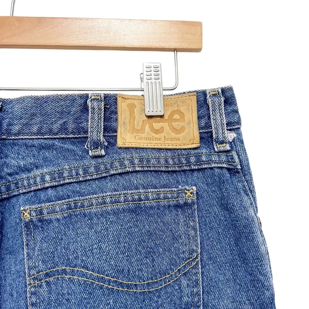 Vintage Lee Straight Leg Jeans Sz 36x30